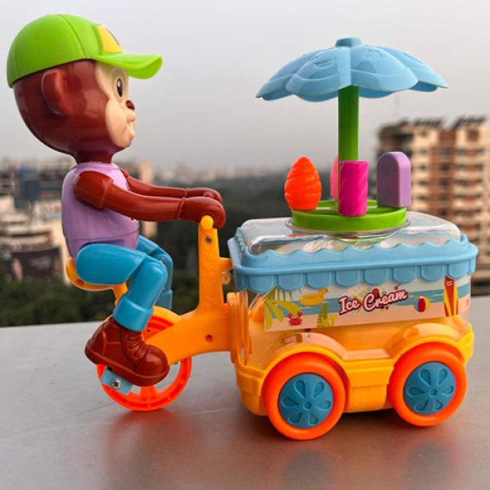 Kids Ice Cream Car Toy With Light Music