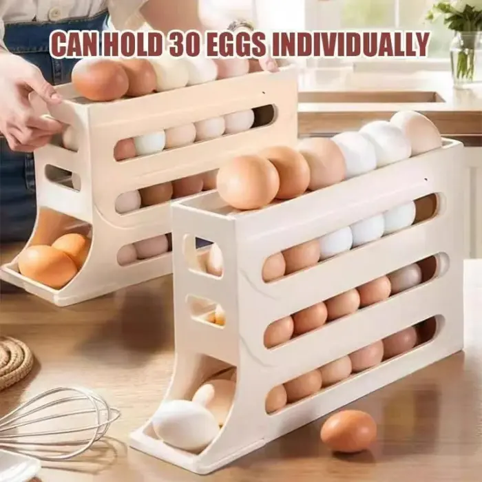 Egg Holder Organizer for Refrigerator 4lyer
