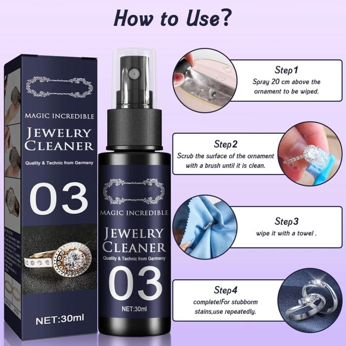 Jewellery Cleaning Spray
