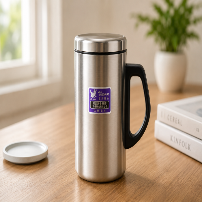 Premium Stainless Steel Thermal Mug (500ml)